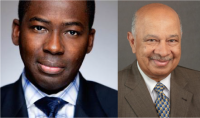 Two headshots: Olajide Williams, MD & Rafael Lantigua, MD